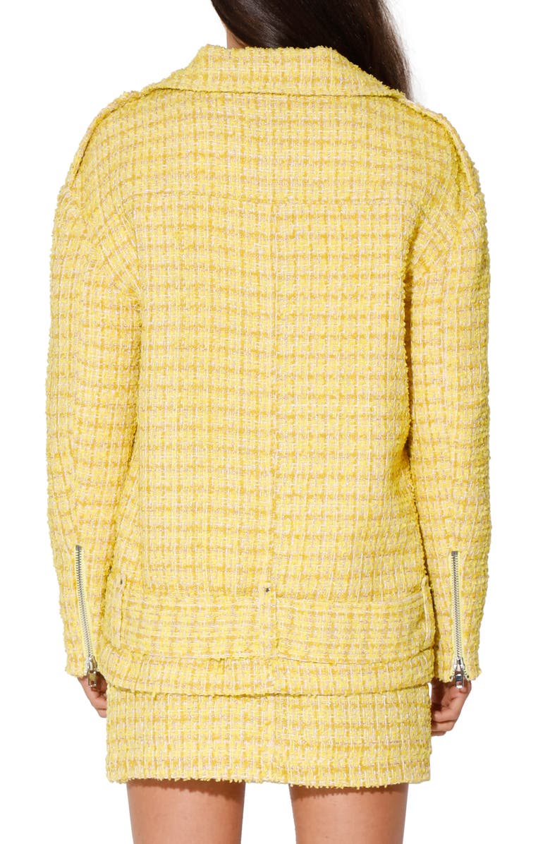 Walter Baker Remi Tweed Jacket, Alternate, color, Sunshine Tweed