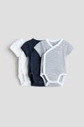 H&M 3-pack Wrapover Bodysuits
