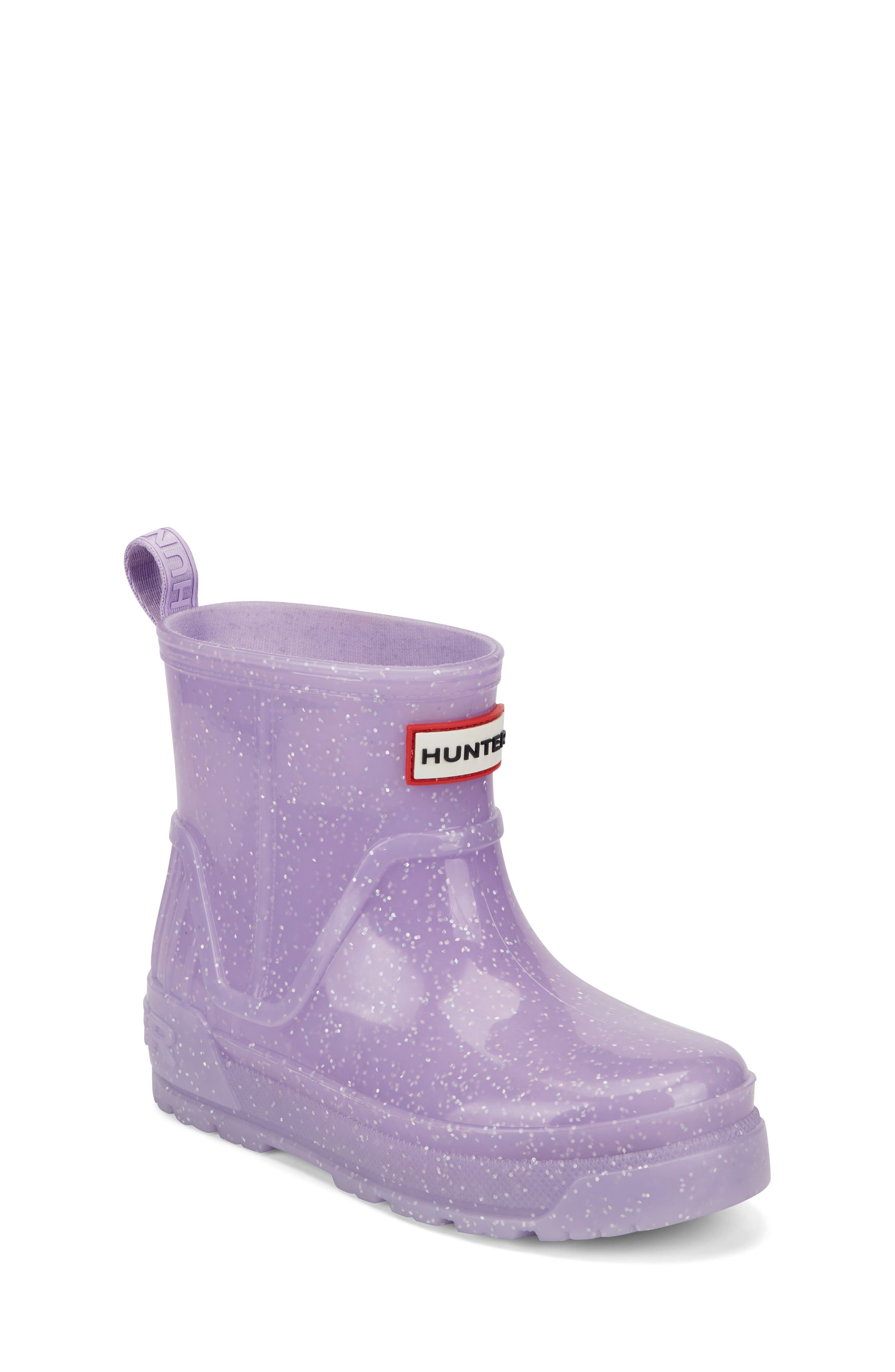 Hunter Kids' Grace Waterproof Rain Boot, Main, color, Orchid Bloom