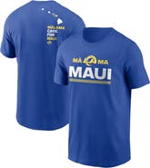 Nike Men's Nike  Royal Los Angeles Rams x Maui Relief T-Shirt