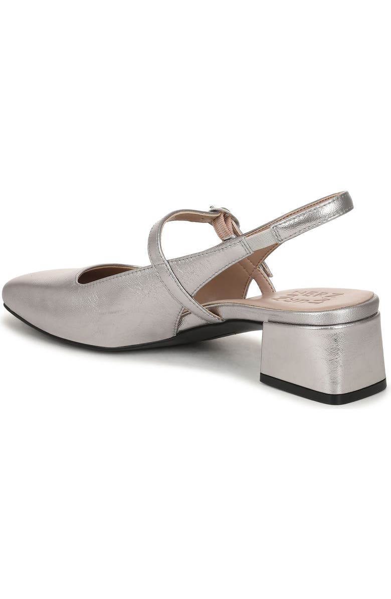 Naturalizer Jalee Slingback Pump, Alternate, color, Soft Pewter