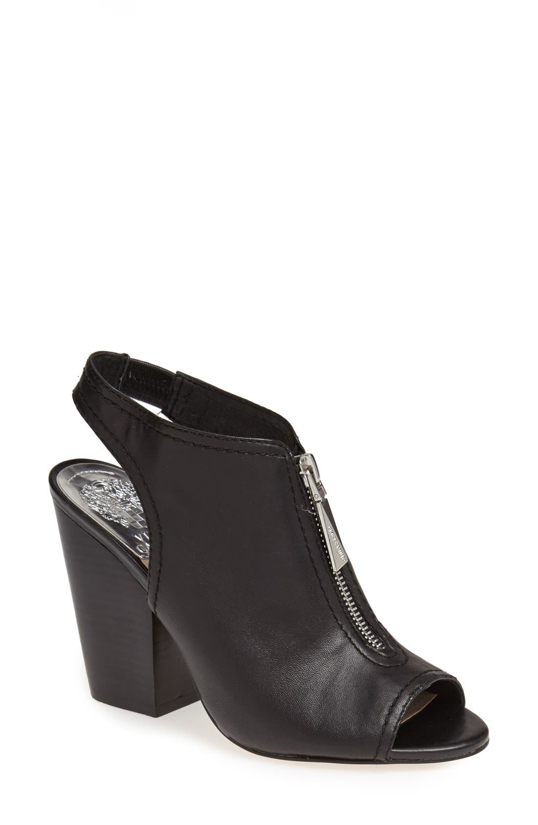 'Mozza' Bootie, Main, color, BLACK