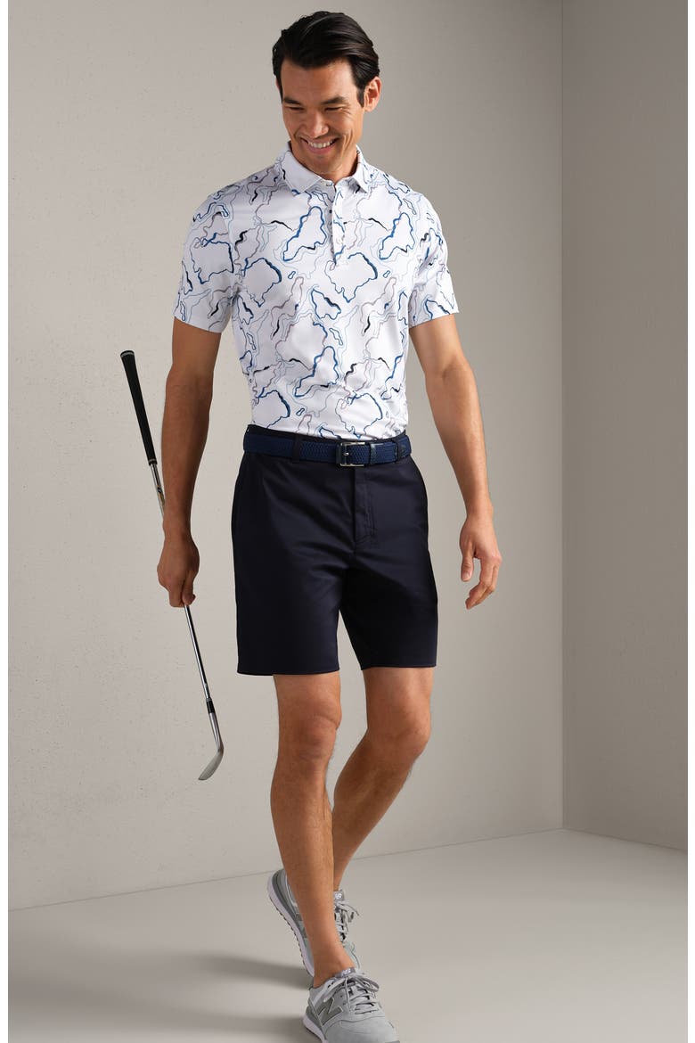 Drive Time Performance Polo, Alternate, color, WHITE CAMO