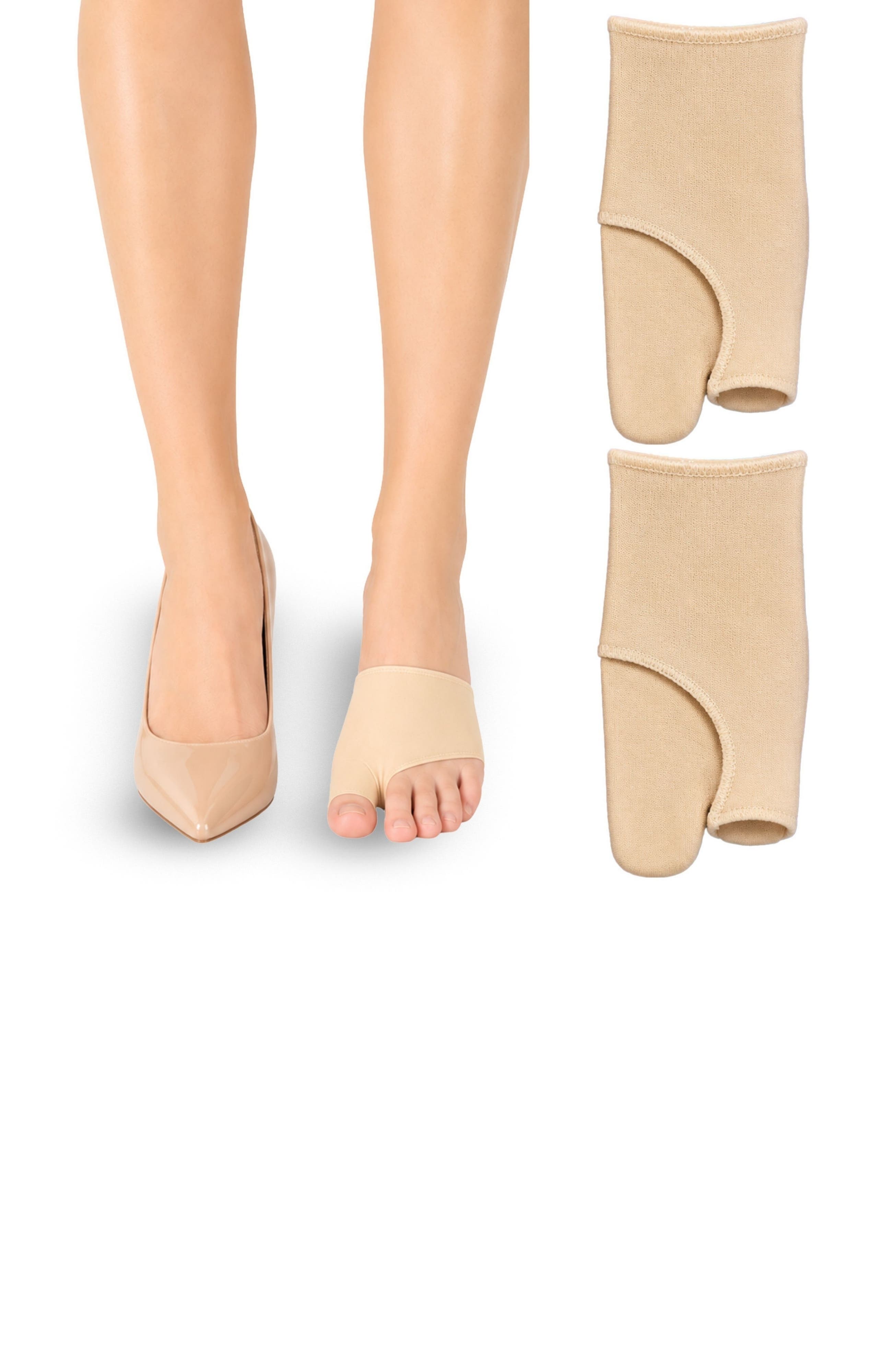Metatarsal Support Sleeves, Alternate, color, Beige