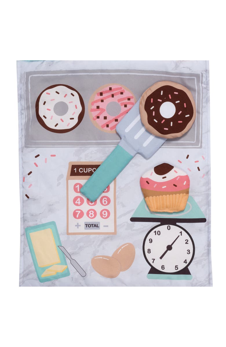 Lambs & Ivy Interactive 2-n-1 Soft Toddler Cupcake/Bakery Pillow Play Set, Alternate, color, Multicolor