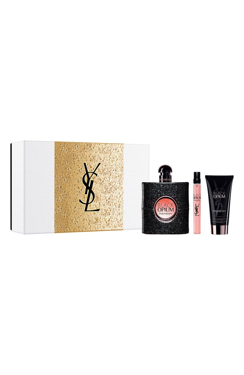 Yves Saint Laurent Black Opium Eau de Parfum Set USD $173 Value, Main, color,