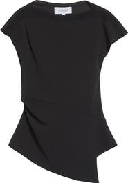 Derek Lam 10 Crosby Luelle Asymmetric Peplum Top