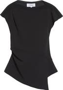 Derek Lam 10 Crosby Luelle Asymmetric Peplum Top