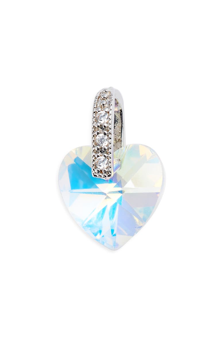 Enchanted Heart Charm, Main, color, SILVER