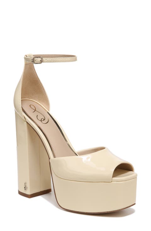Kori Ankle Strap Peep Toe Platform Sandal (Women)