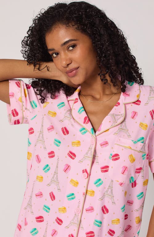 Bedhead Pajamas Print Short Pajamas In Purple