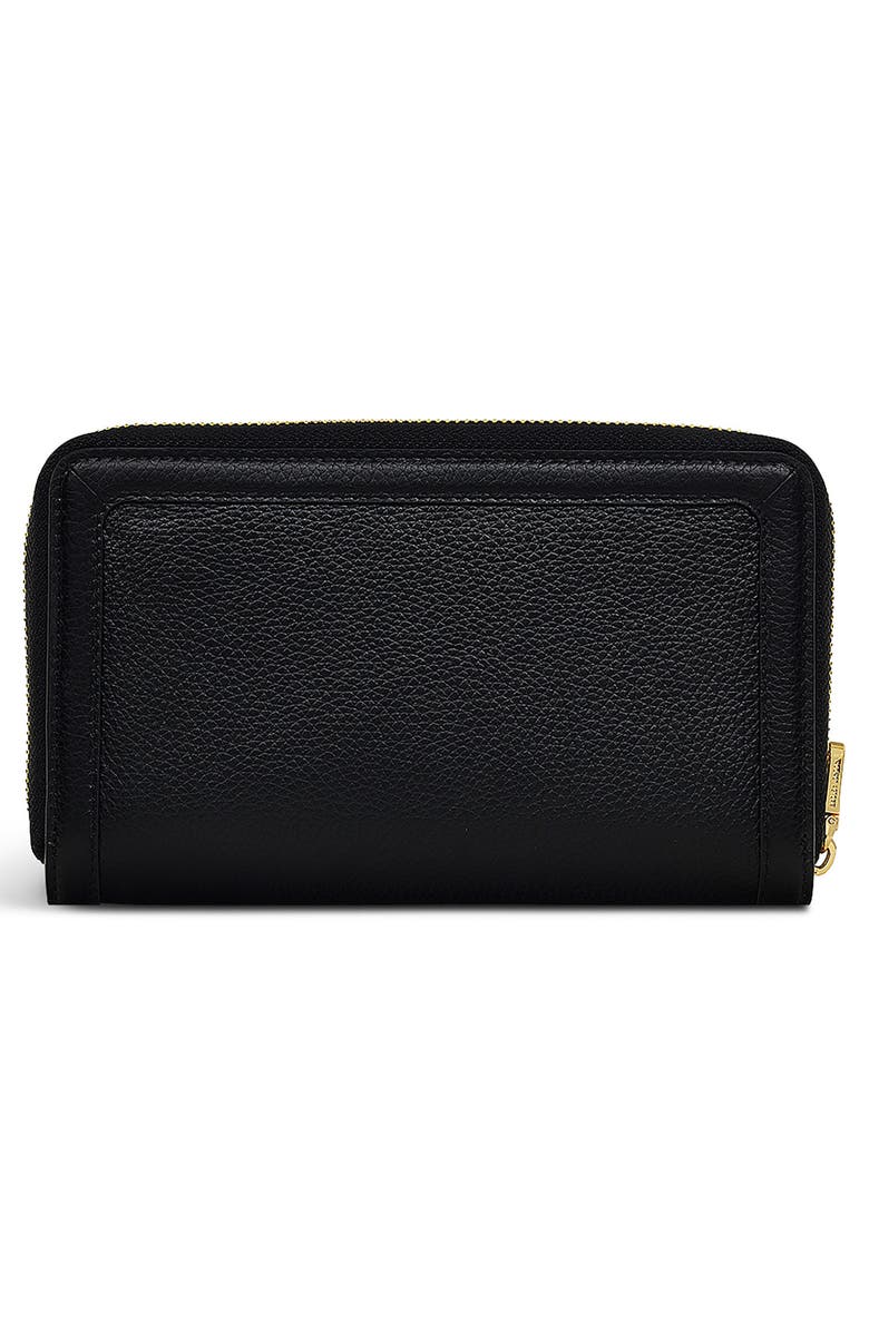 Radley Albany Medium Zip Around Wallet, Alternate, color, Black