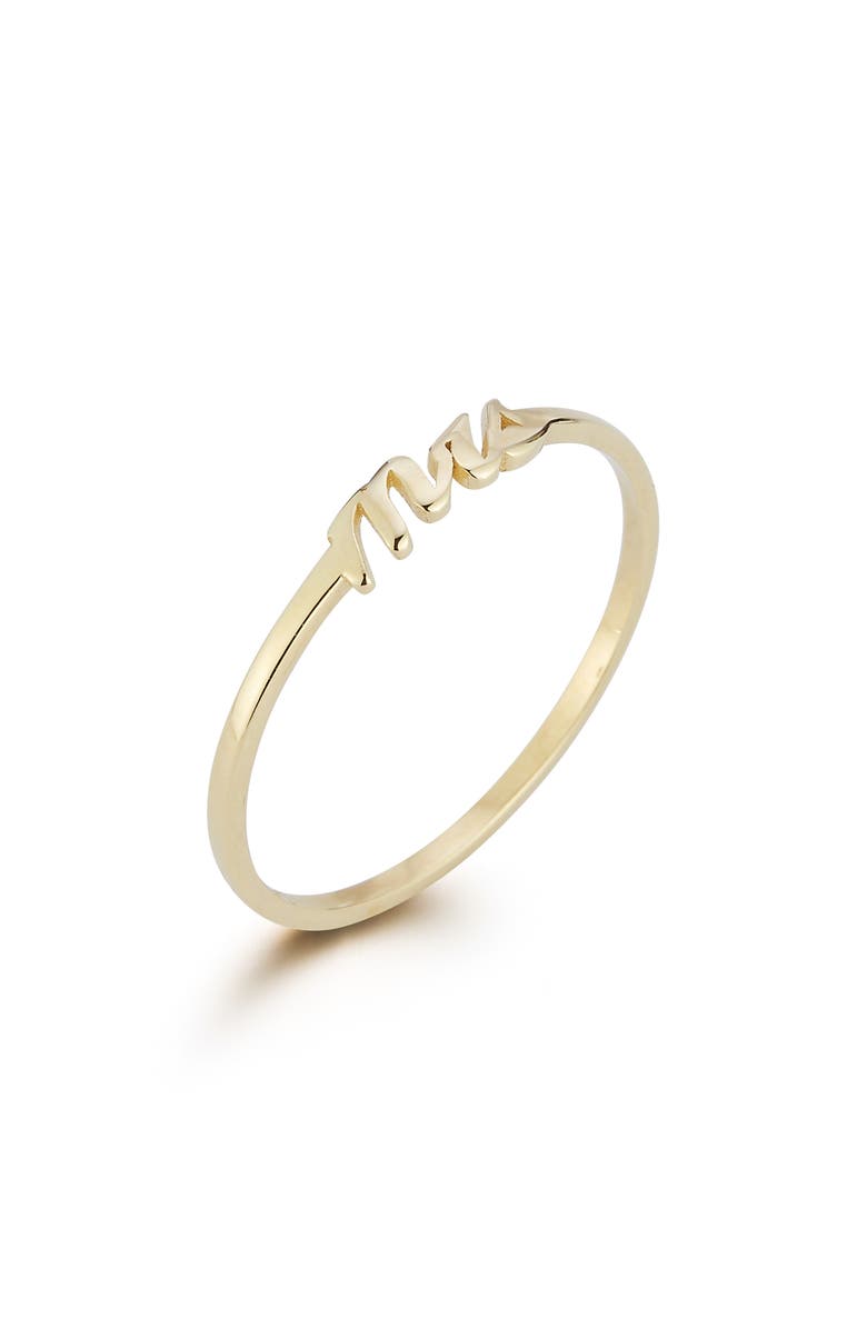 Ember Fine Jewelry Mrs. Ring, Alternate, color, Gold