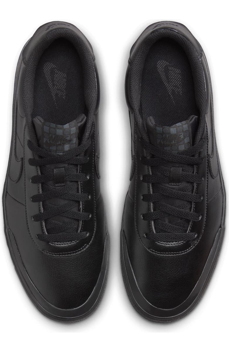 Nike Court Shot Low Top Sneaker, Alternate, color, Black/ Black