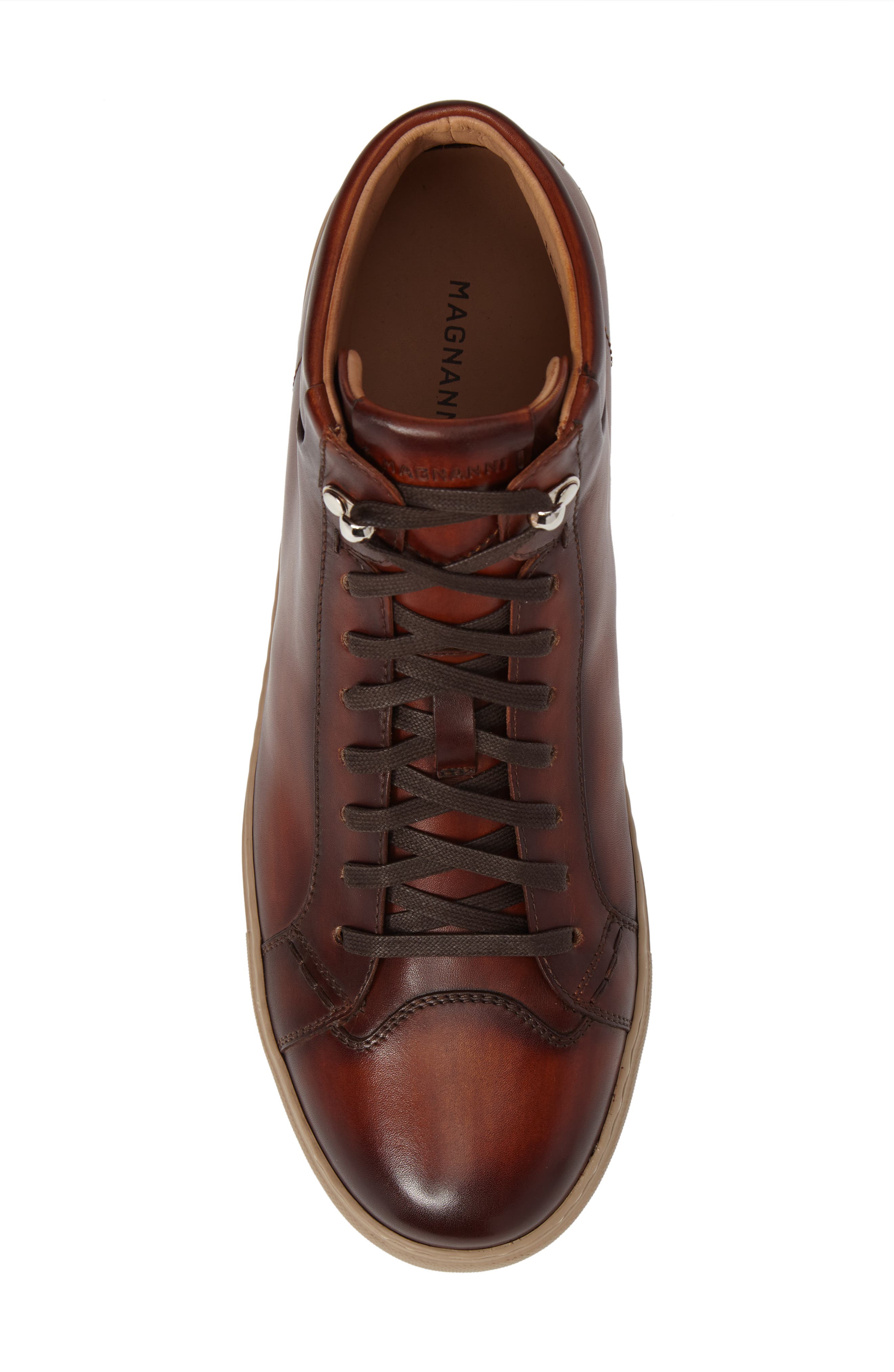 Magnanni DJ Lo High-Top Sneaker, Alternate, color, 
