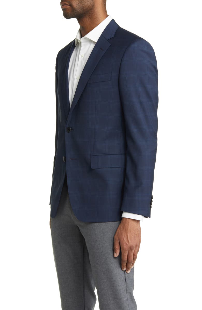 BOSS Huge Plaid Wool Sport Coat, Alternate, color, 