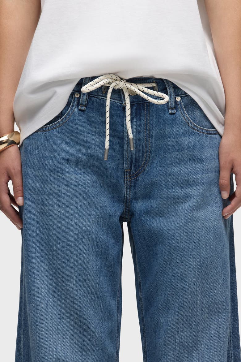 Rylee Drawstring Loose Straight, Alternate, color, ALLOY