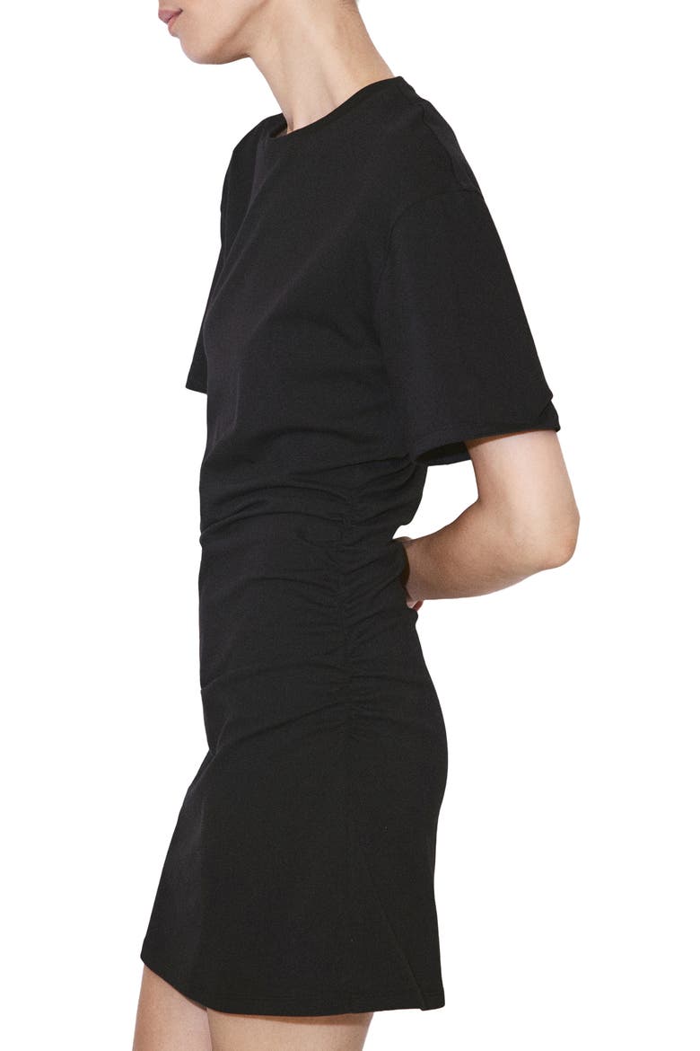 Lennon T-Shirt Dress, Alternate, color, BLACK