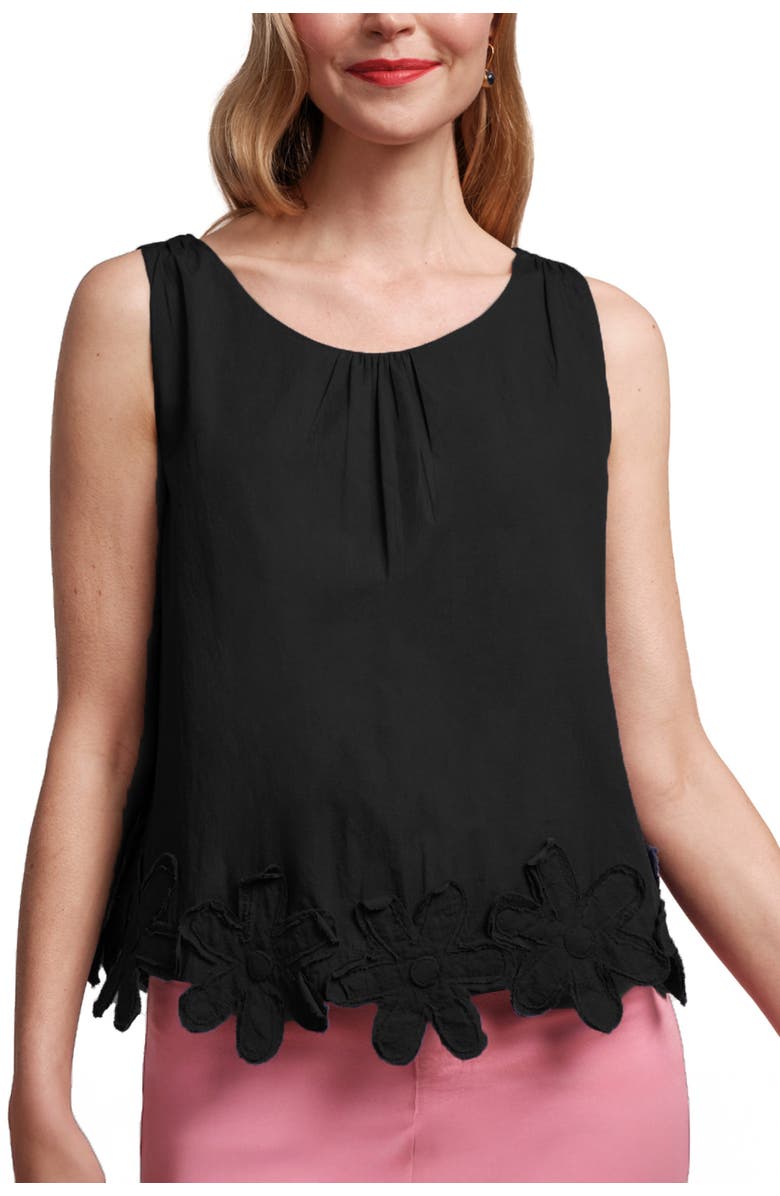 Frances Valentine Zennia Flower Hem Tank, Main, color,