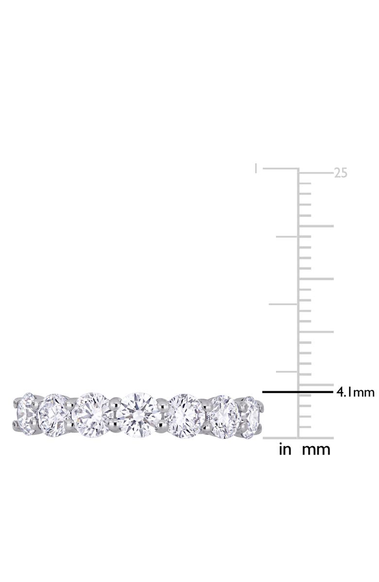 Julianna B. 1-3/4 CTW Lab-Grown Diamond Band 14k, Alternate, color, White Gold