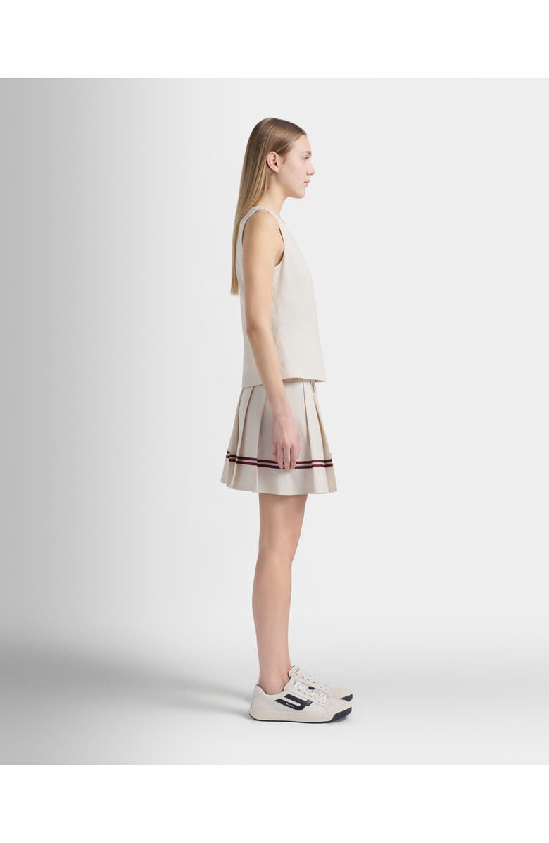 Bally Tennis Collection Sleeveless Top, Alternate, color, White