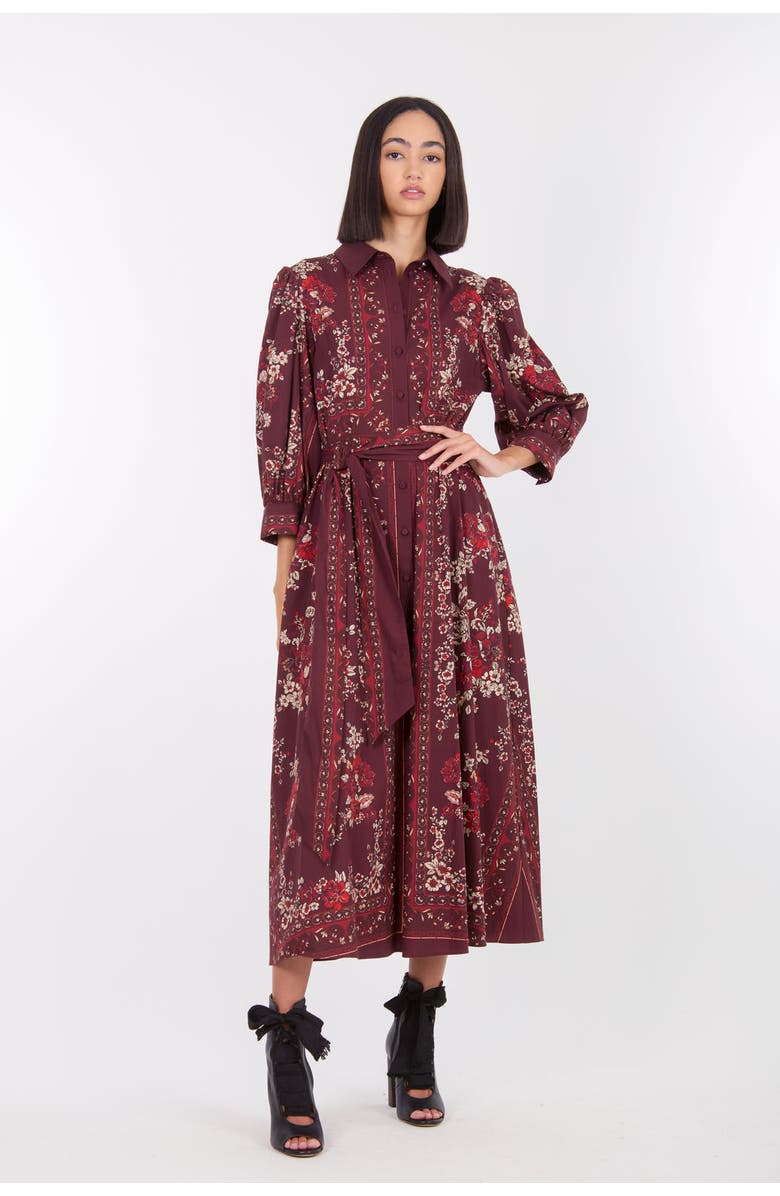 Super Natural by Secret Mission Blaine Dress, Alternate, color, Mixed Red Floral