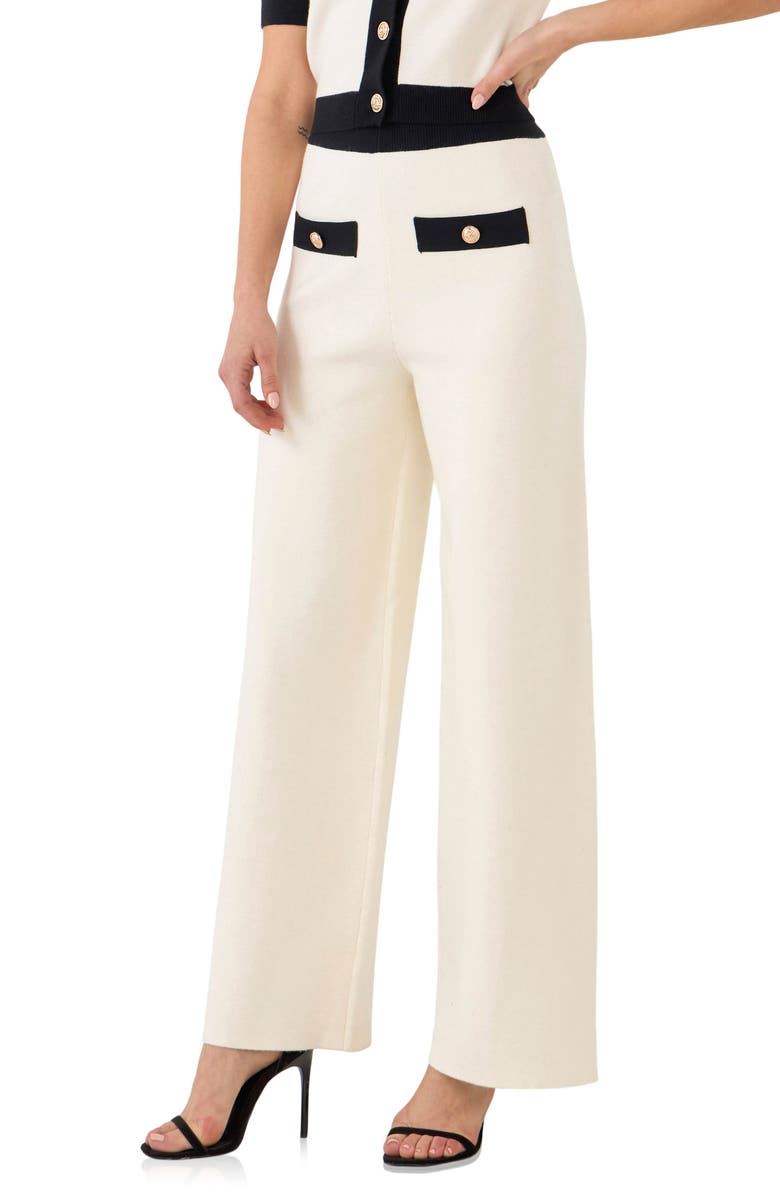 Endless Rose Contrast Knit Pants, Alternate, color, 