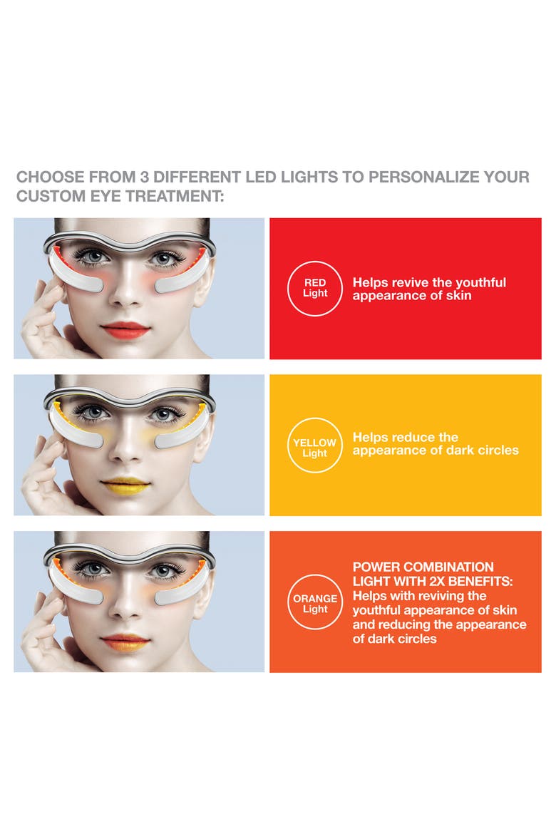 Skin Inc. Optimizer Voyage Tri-Light Glasses LED Light Treatment for Eyes (Nordstrom Exclusive), Alternate, color, NO COLOR