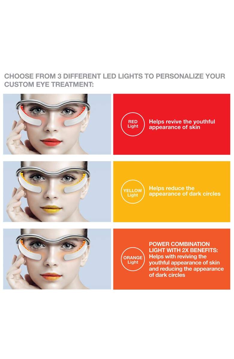SKIN INC<sup>®</sup> SUPPLEMENT BAR Skin Inc. Optimizer Voyage Tri-Light Glasses LED Light Treatment for Eyes, Alternate, color,