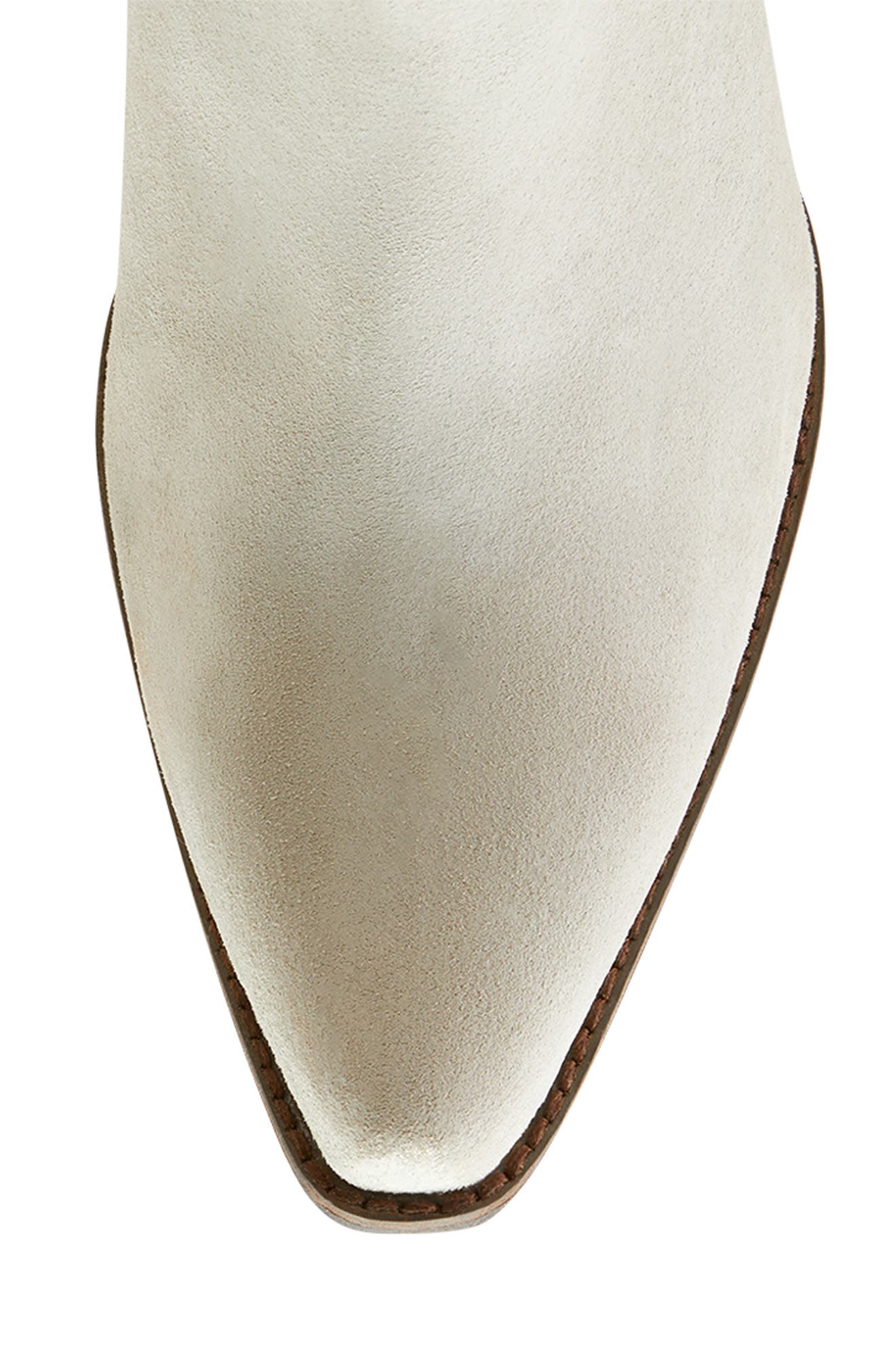 Ariat Bradley Western Chelsea Boot, Alternate, color, Cloud White/ Embossed Print