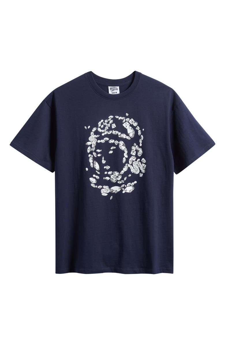 Billionaire Boys Club Gems Cotton Graphic T-Shirt, Alternate, color, Navy Blazer