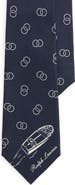 Ralph Lauren Purple Label Print Silk Tie