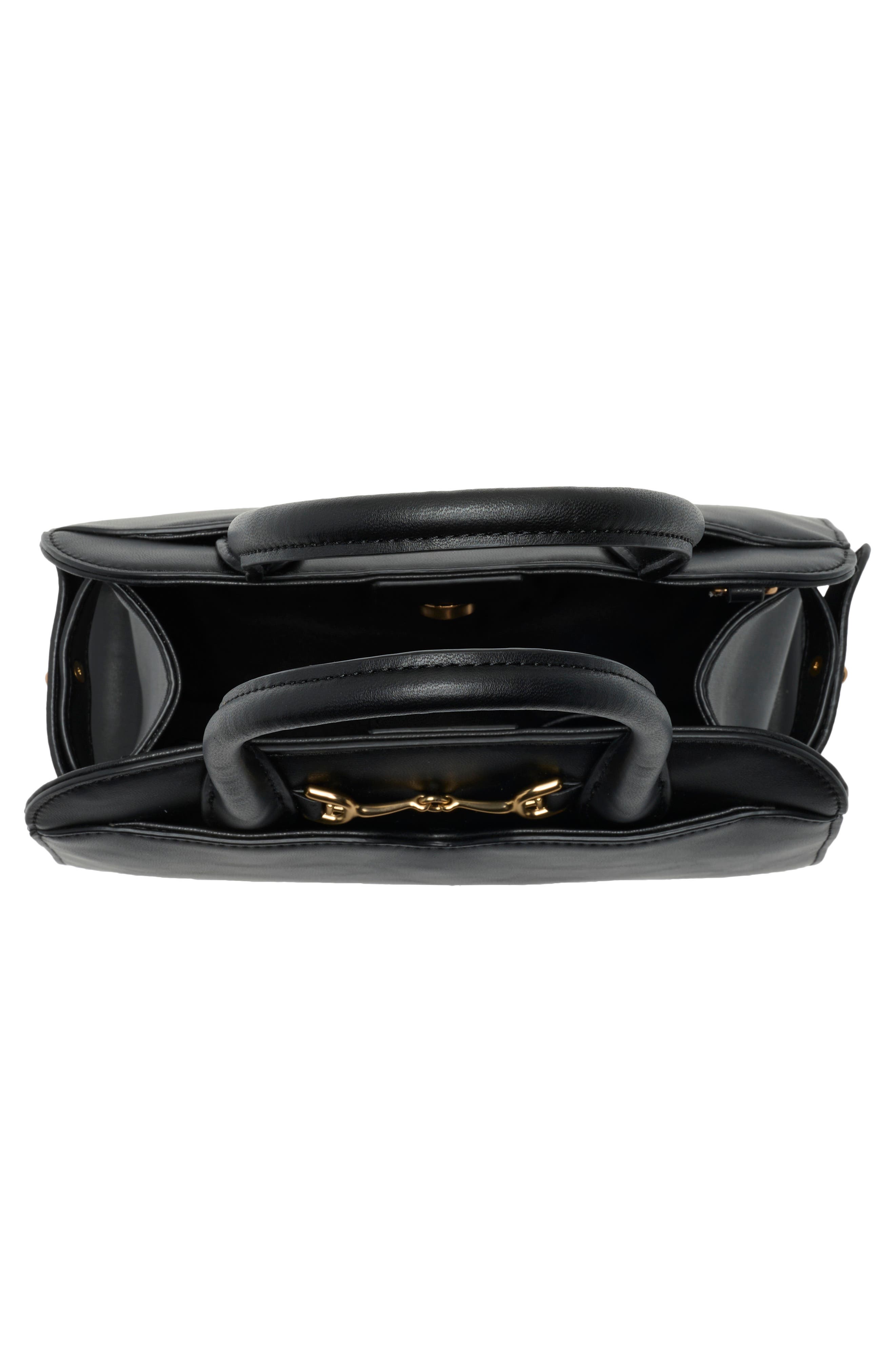 Sam Edelman Loraine Small Satchel Bag, Alternate, color, Black