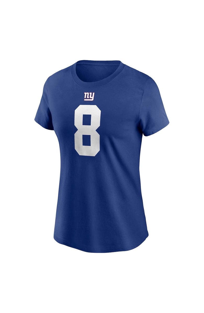 Nike Women's Nike Daniel Jones Royal New York Giants Player Name & Number T-Shirt, Alternate, color,