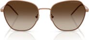 Emporio Armani 55mm Irregular Sunglasses