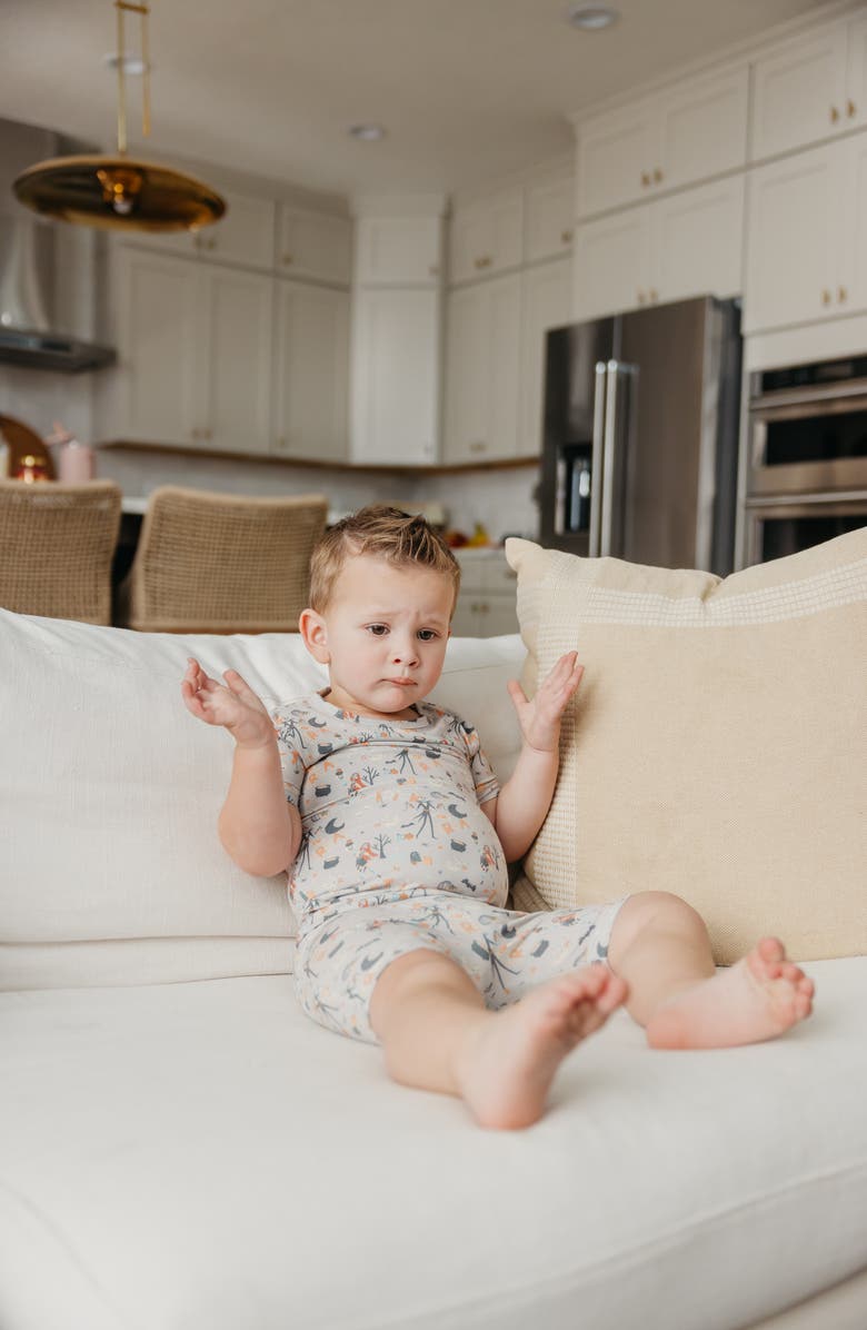 Copper Pearl The Nightmare Before Christmas Fitted Two-Piece Short Pajamas, Alternate, color, Ntmare Before Xmas