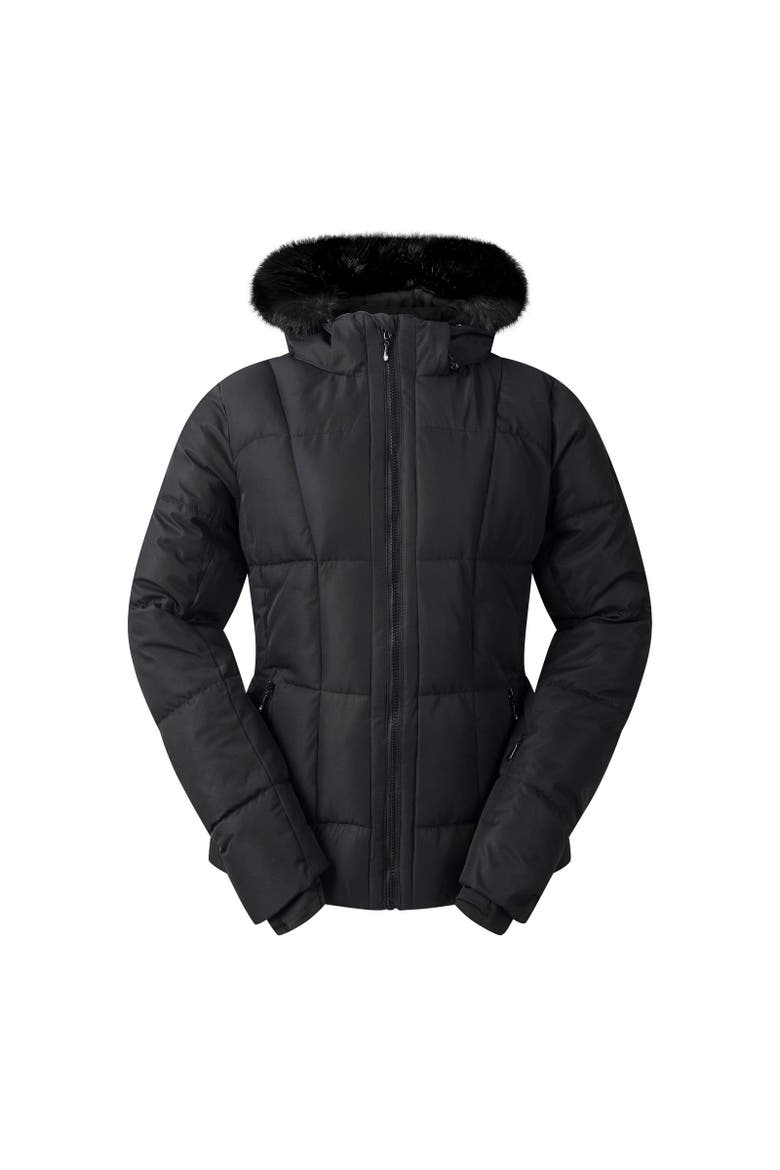 Glamourize Vi Ski Jacket, Main, color, Black