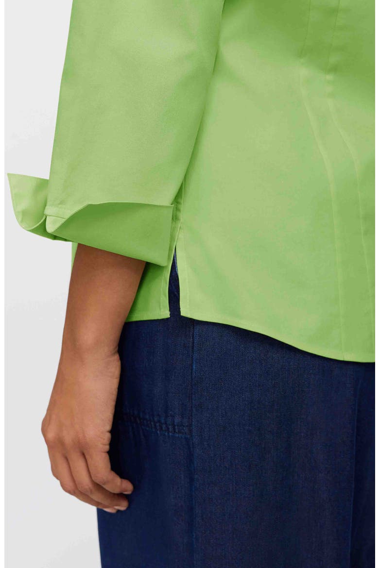 Taylor Fitted Non-Iron Shirt, Alternate, color, MOJITO GREEN