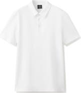 MANGO Slim Fit Stretch Cotton Blend Piqué Polo