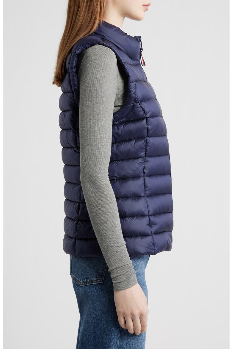 Quilted Packable Vest, Alternate, color, NAVY