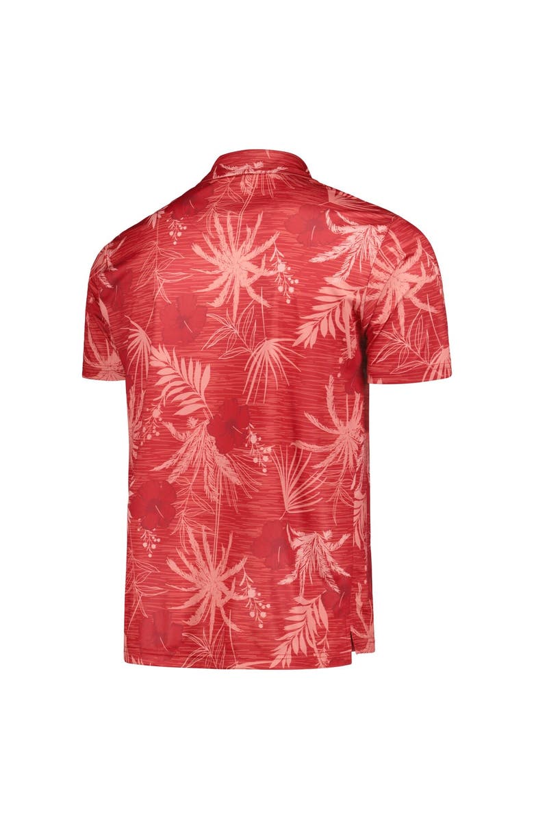 COLOSSEUM Men's Colosseum Cardinal Iowa State Cyclones Palms Team Polo, Alternate, color, Cardinal
