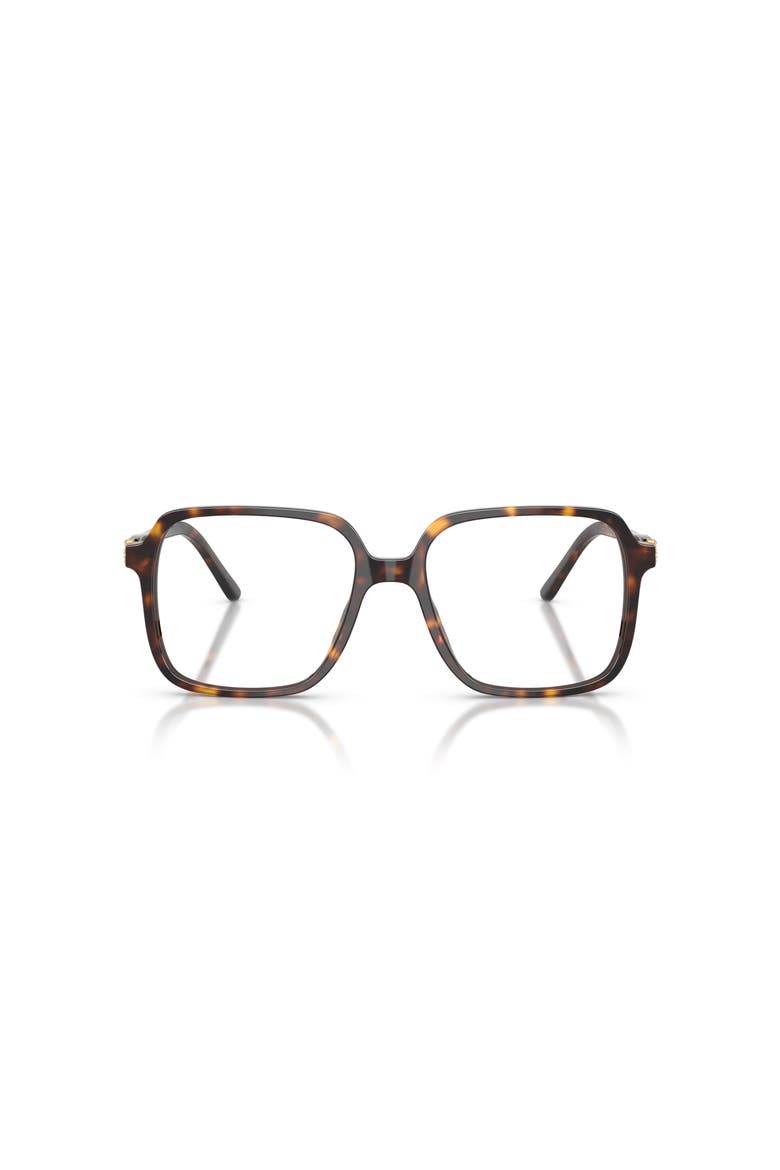 53mm Square optical glasses, Alternate, color, Tortoise