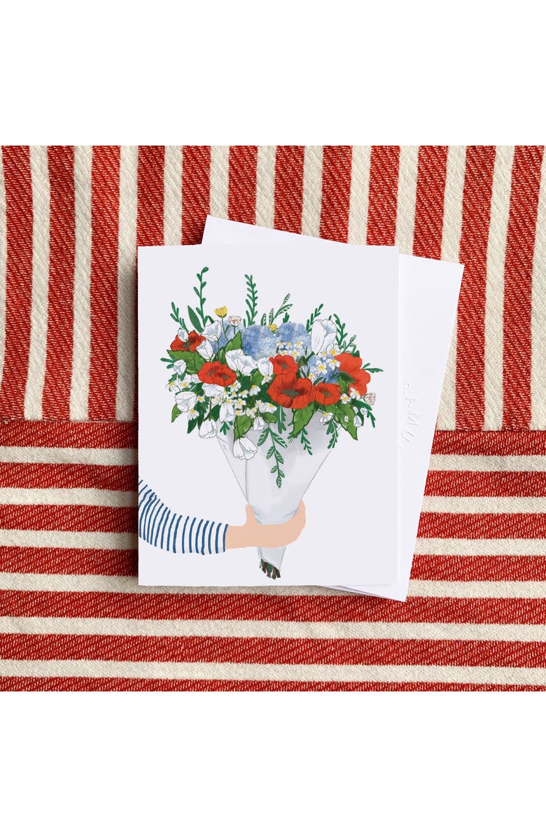 Ramus & Co Summer Bouquet Greeting Card Pack Set, Alternate, color, Multi-Pack