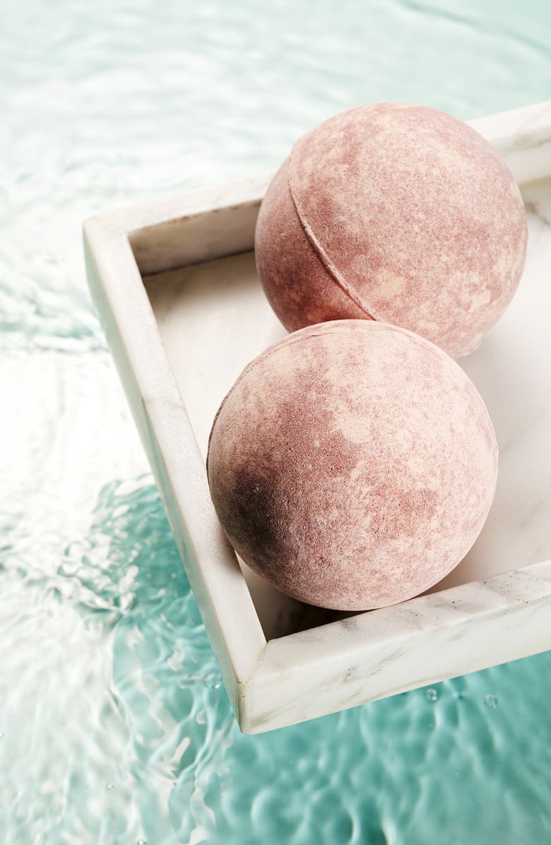 Lovery Sandalwood Handmade Bath Bomb, Alternate, color, Light Pink