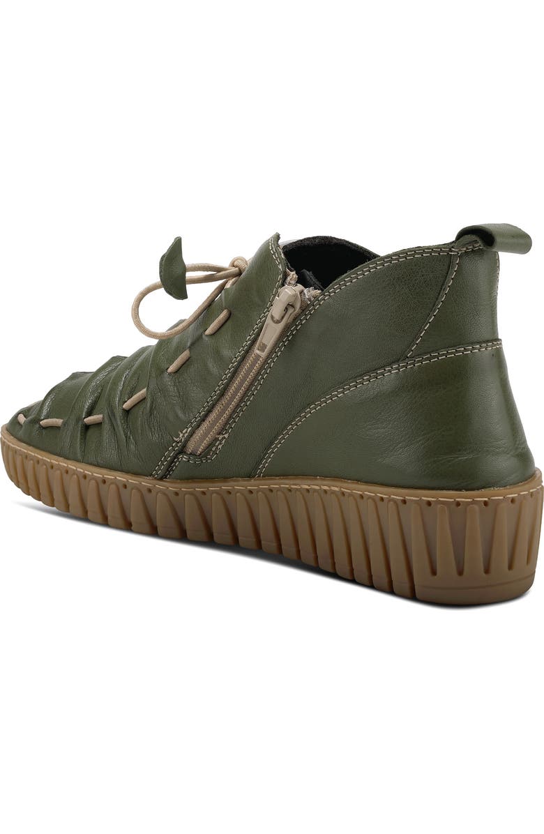 Spring Step Nespea Desert Bootie, Alternate, color, Olive Green
