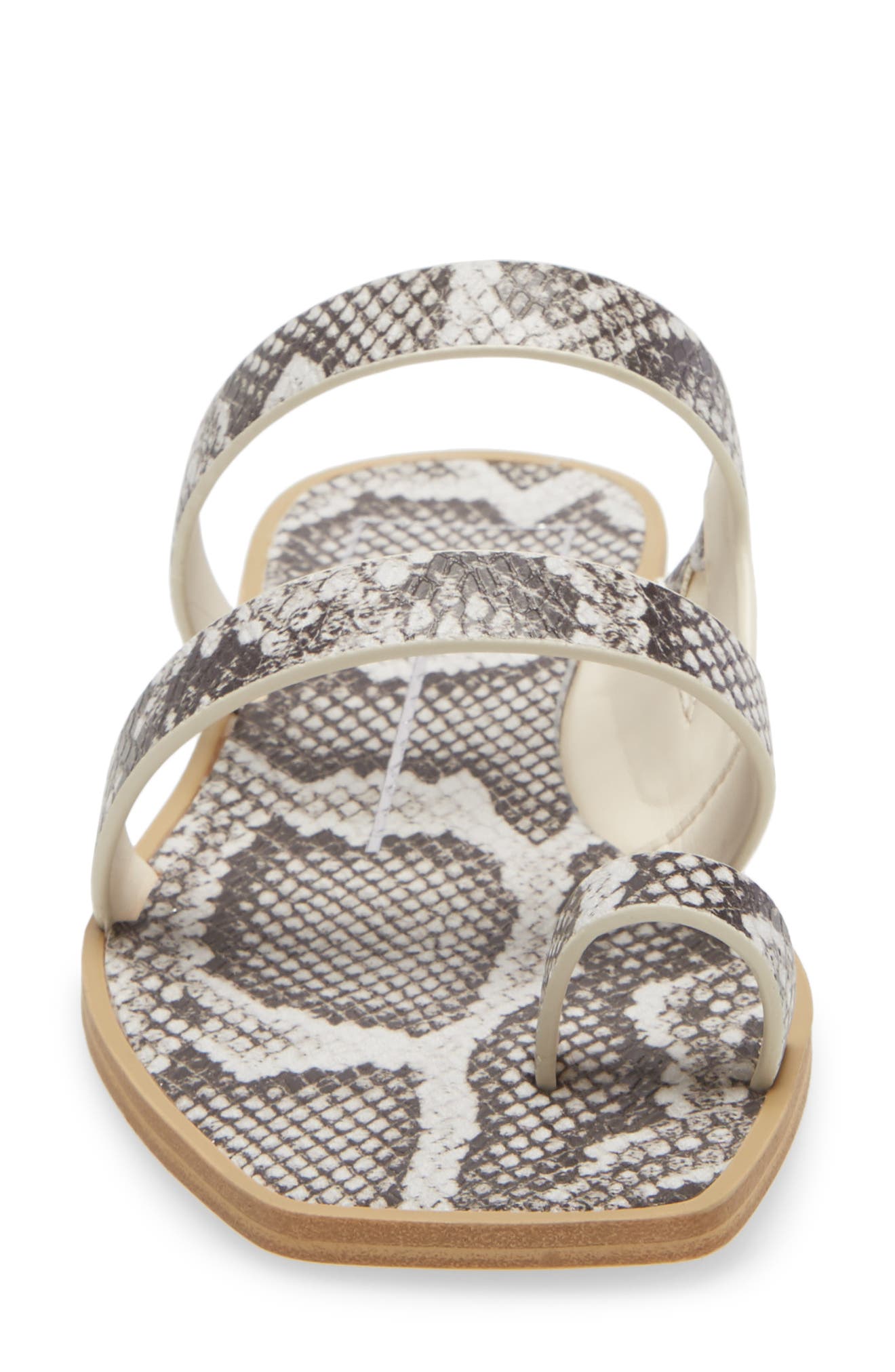 Isala 3 Croc Textured Slide Sandal, Alternate, color, SHADOW SNAKE
