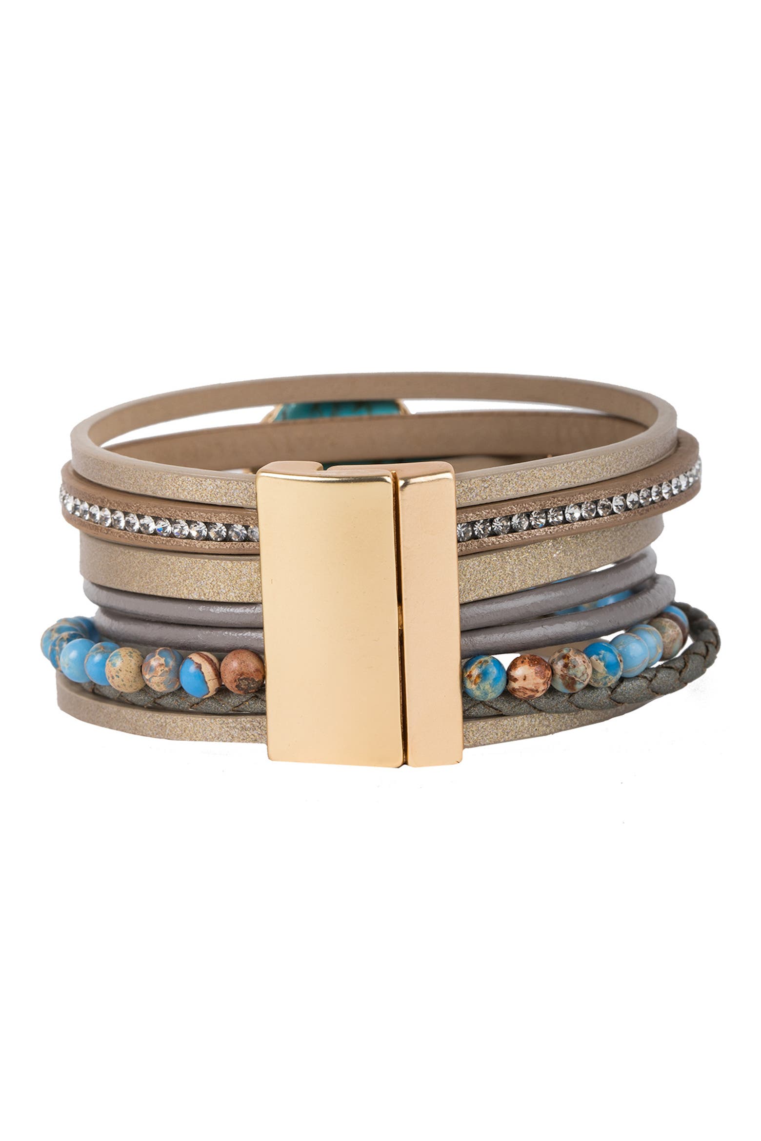 SAACHI Playa Beaded Wrap Bracelet (Women) | Nordstromrack