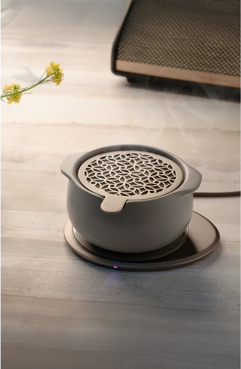 OHOM INC Jun Self-heating Diffuser Set, Alternate, color, Soft Gray