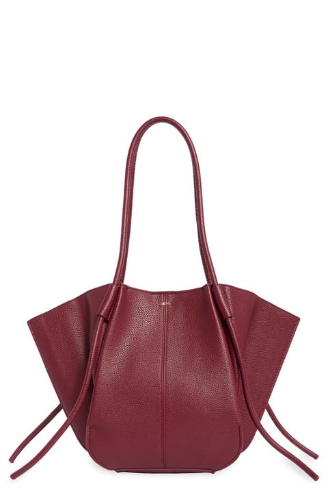 Nala Faux Leather Wide Tote