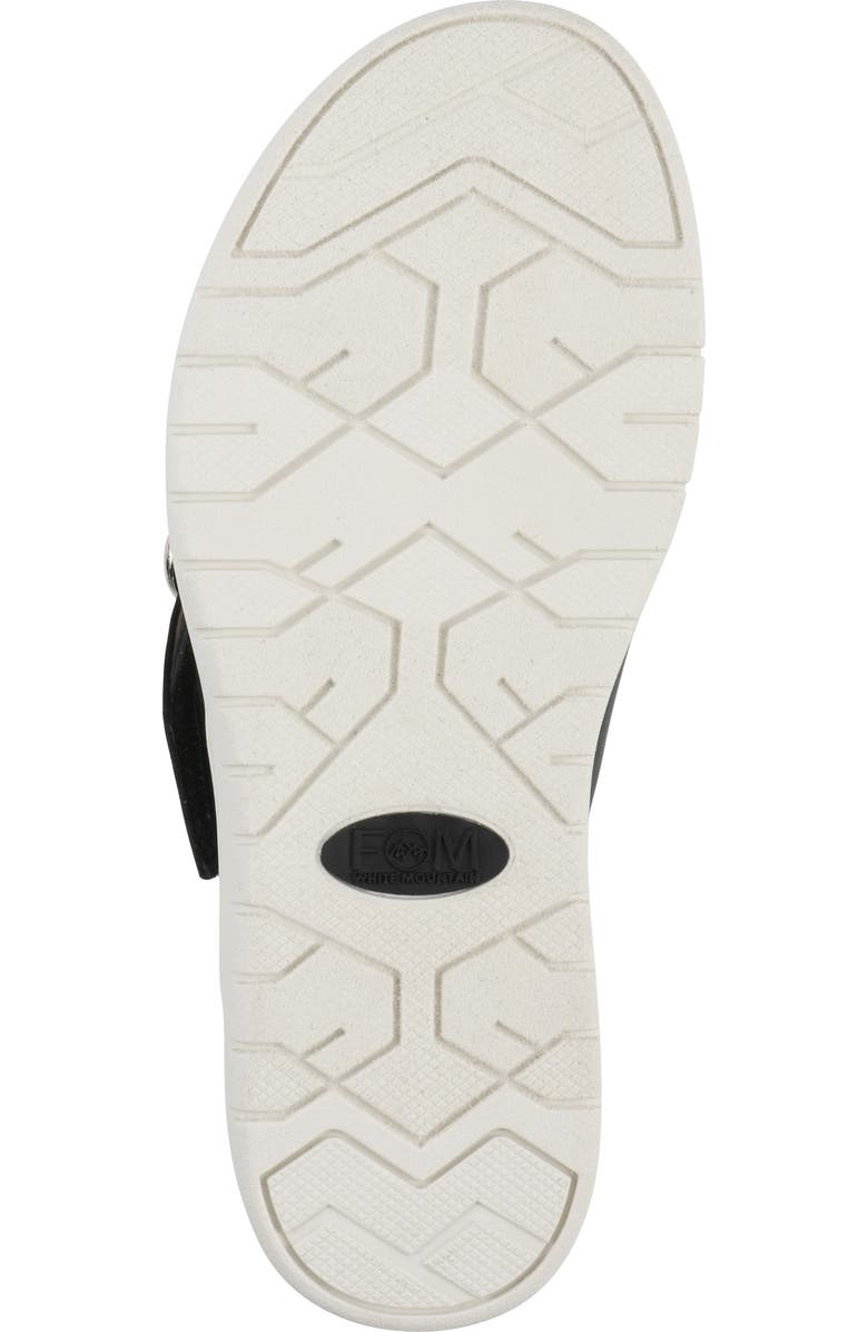 White Mountain Footwear Nalla Recovery Foam Thong Sandal, Alternate, color,